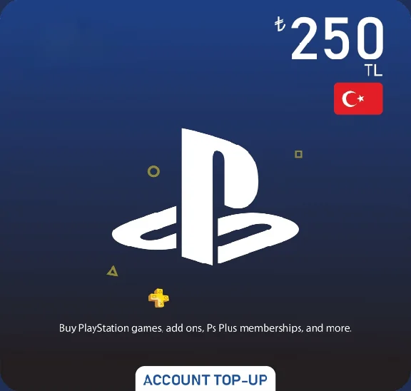 ❗PSN Wallet Top-up Coupon 250TL❗Turkey❗PS