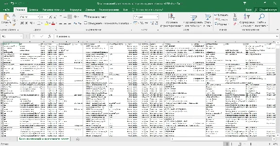 Database of companies and stores of power tools RF, Rus
