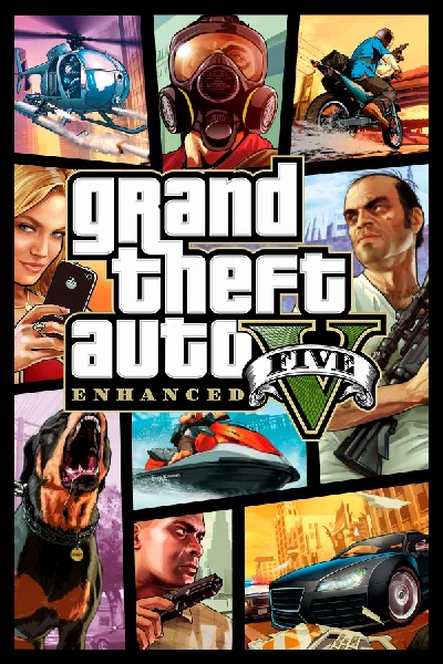 🔥GTA 5 Enhanced + World War Z + 293 GAMES EPIC GAMES🎁