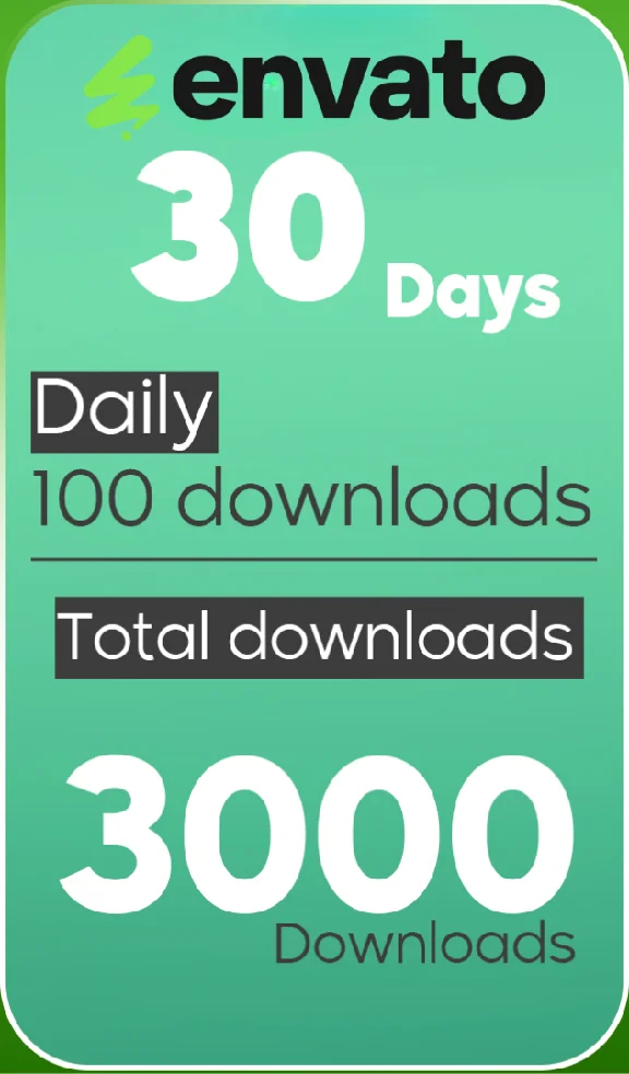Account Envato Elements 7-365 days  downloader panel