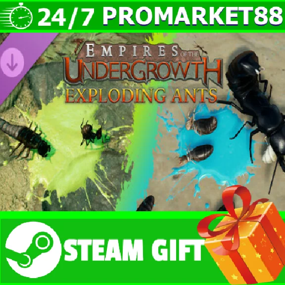 ⭐️ Empires of the Undergrowth Exploding Ants STEAM GIFT