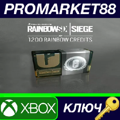 ⭐ Tom Clancy´s Rainbow Six Siege - 1200 Credits Pack EU