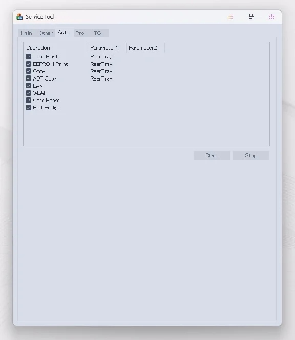 Canon Service Tool V.6310