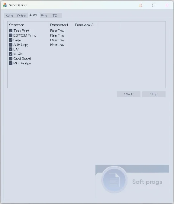 Canon Service Tool V.6210