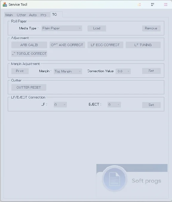 Canon Service Tool V.6210