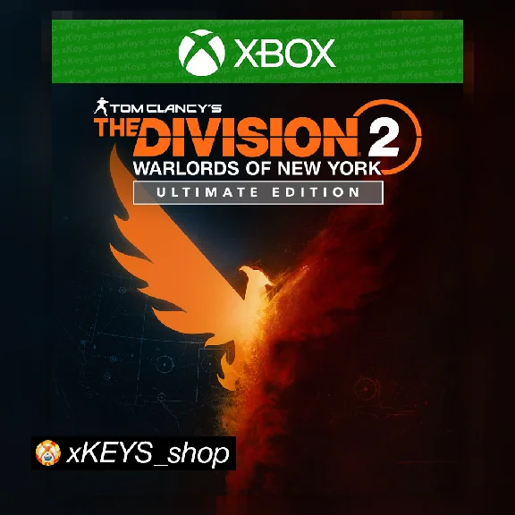 🏙️Tom Clancy’s The Division 2 Ultimate 🟩XBOX CODE KEY