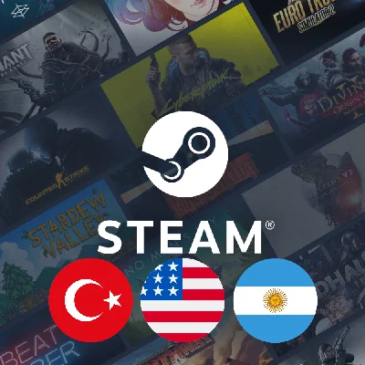 💳 Steam Recharge Code Turkey | Argentina 5-100 USD 💳