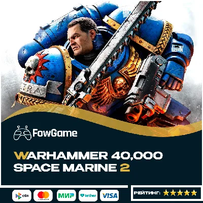 ✅ Warhammer 40,000: Space Marine 2 🔵PS5🚀