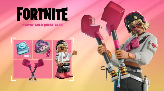 ✅FORTNITE: Stayin´ Solo Quest Pack XBOX|PC|PS Activatio