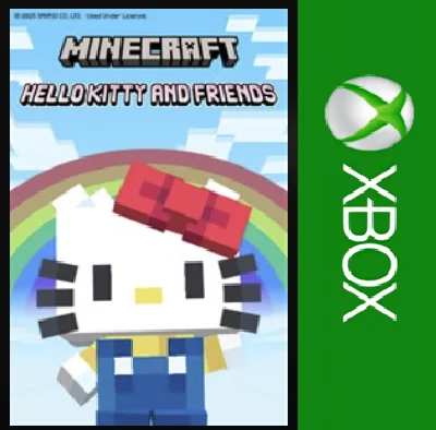 ☑️⭐Minecraft - Hello Kitty and Friend XBOX⭐Buy it u⭐☑️.