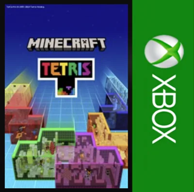 ☑️⭐Minecraft Tetris XBOX Buy it u⭐☑️
