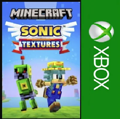 ☑️⭐Minecraft Sonic Texture Pack XBOX⭐Buy it u⭐☑️