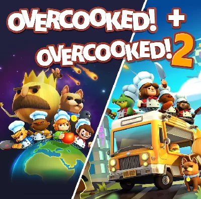 Overcooked! + Overcooked! 2 (PS4/PS5/EN) Offline