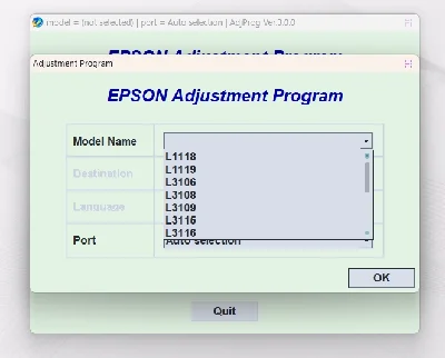 AdjProg Reset- L111*-L310*-L311*-L315*-L5198