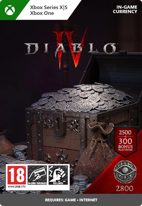 Diablo IV Xbox Platinum 500 - 11500