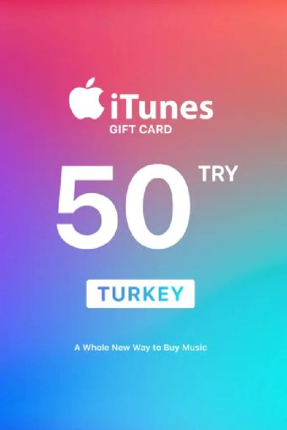 🍏🇹🇷Apple iTunes Gift Card 50 TRY Turkey🇹🇷🍏