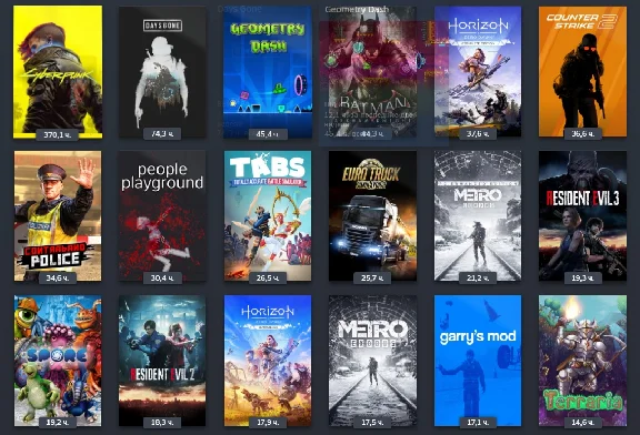 🎁Hogwarts, Stalker 2 and 100 GAMES STEAM OFFLINE ACC