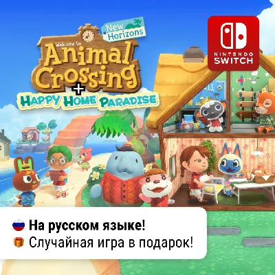✨Animal Crossing + Happy Home Paradise| Nintendo Switch