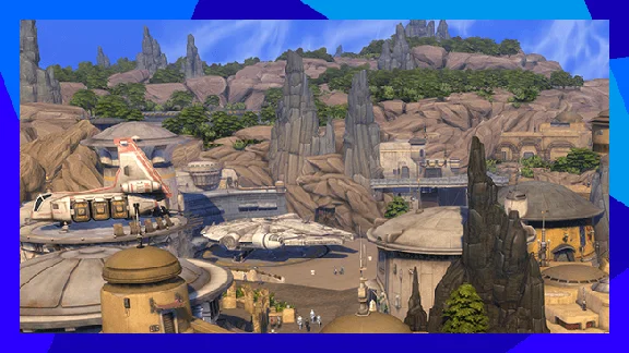 ⭐ ﻿The Sims 4 - Star Wars: Journey to Batuu DLC EU PC E