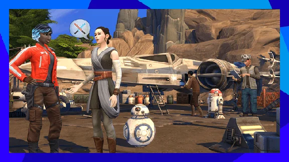 ⭐ ﻿The Sims 4 - Star Wars: Journey to Batuu DLC EU PC E