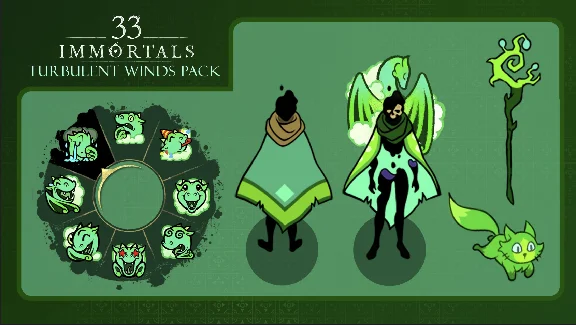 ☑️⭐33 Immortals - Turbulent Winds Pack XBOX⭐☑️.