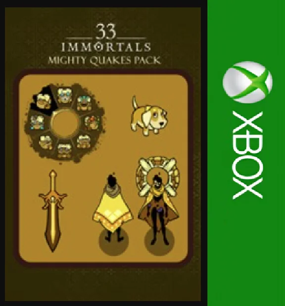☑️⭐33 Immortals - Mighty Quakes Pack XBOX⭐☑️.