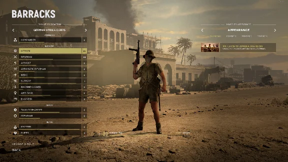 Hell Let Loose - Western Desert Campaign Units DLC