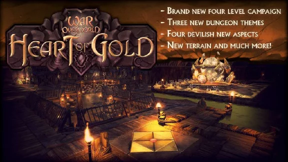 ⭐ War for the Overworld - Heart of Gold DLC Steam Key