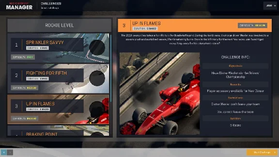 ⭐ Motorsport Manager - Challenge Pack DLC Steam Key