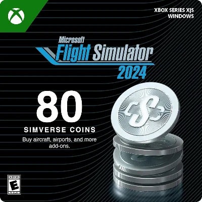 Microsoft Flight Simulator 2024 Simverse Coins 40 - 400