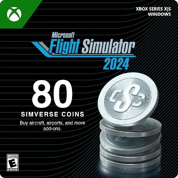 Microsoft Flight Simulator 2024 Simverse Coins 40 - 400