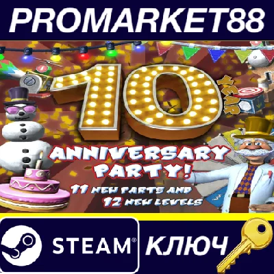 ⭐ Crazy Machines 2 - Anniversary DLC Steam Key 🔑GLOBAL