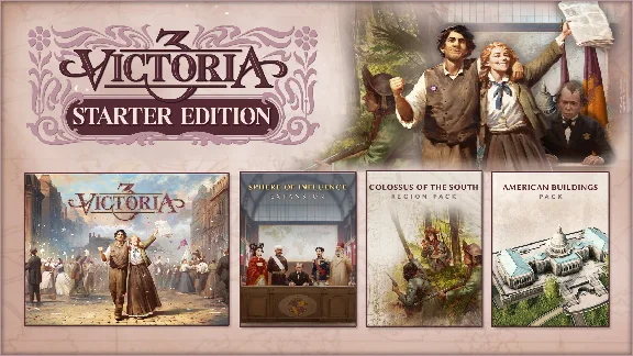 ⭐ Victoria 3 Starter Edition PC Steam Key 🔑EU+US
