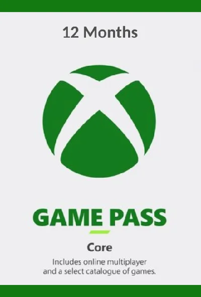 🔑Xbox Game Pass Core - 12 Months Key BR Brazil