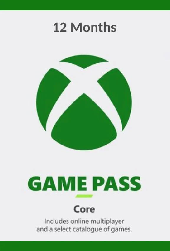 🔑Xbox Game Pass Core - 12 Months Key BR Brazil