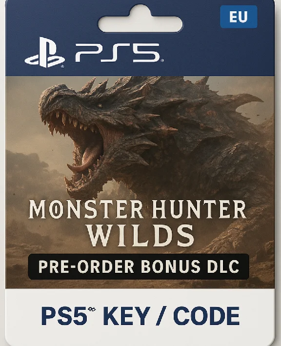 Monster Hunter Wilds Pre-Order Bonus DLC EU PS5 Instant