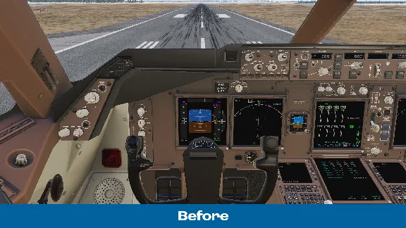✈️ SSG 747-8 8K Cockpit & PBR Textures by Azrsim | XP12