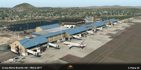 🛫 TNCA Queen Beatrix Airport | X-Plane 11