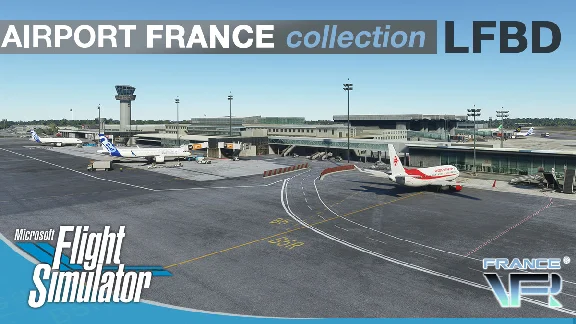 🛫 LFBD Bordeaux Merignac Airport | MSFS