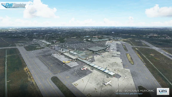 🛫 LFBD Bordeaux Merignac Airport | MSFS