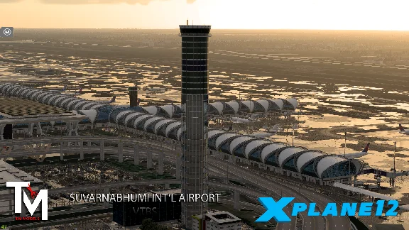 🛫 VTBS Suvarnabhumi Airport | XP 11/12