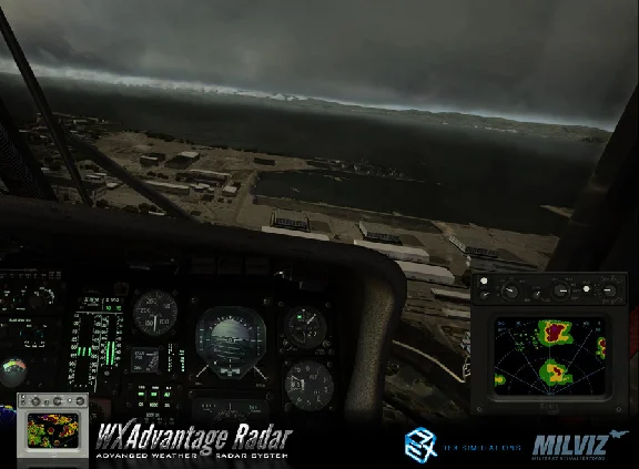 🌦️ WX Advantage Radar by Milviz | MSFS, P3D
