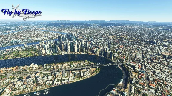 🏢 Brisbane City Landmarks by FLY BY FLEEPE | MSFS