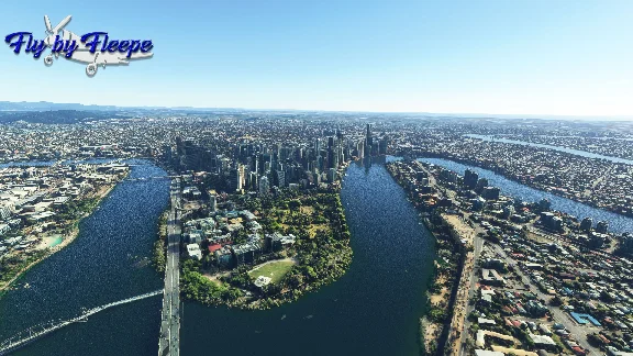 🏢 Brisbane City Landmarks by FLY BY FLEEPE | MSFS