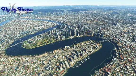 🏢 Brisbane City Landmarks by FLY BY FLEEPE | MSFS