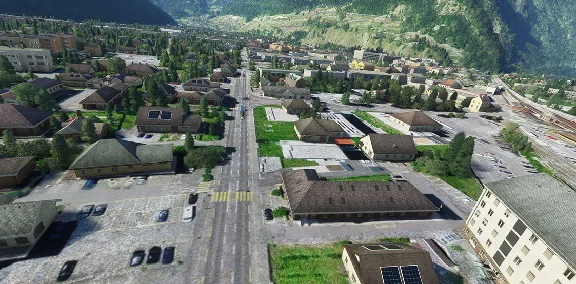 🏢 Switzerland & Austria HD Roads | MSFS