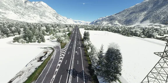 🏢 Switzerland & Austria HD Roads | MSFS