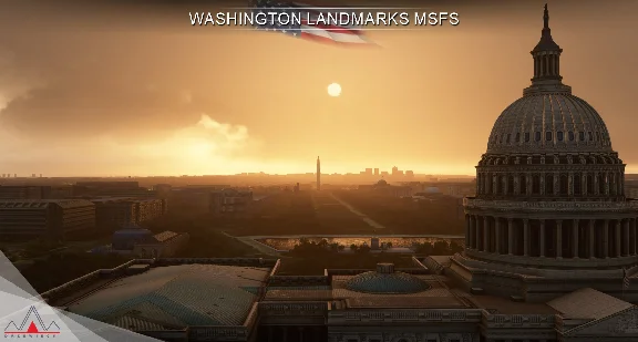 🏢 Washington DC Landmarks & Scenery Pack | MSFS