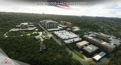 🏢 Washington DC Landmarks & Scenery Pack | MSFS