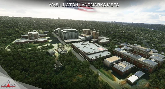 🏢 Washington DC Landmarks & Scenery Pack | MSFS